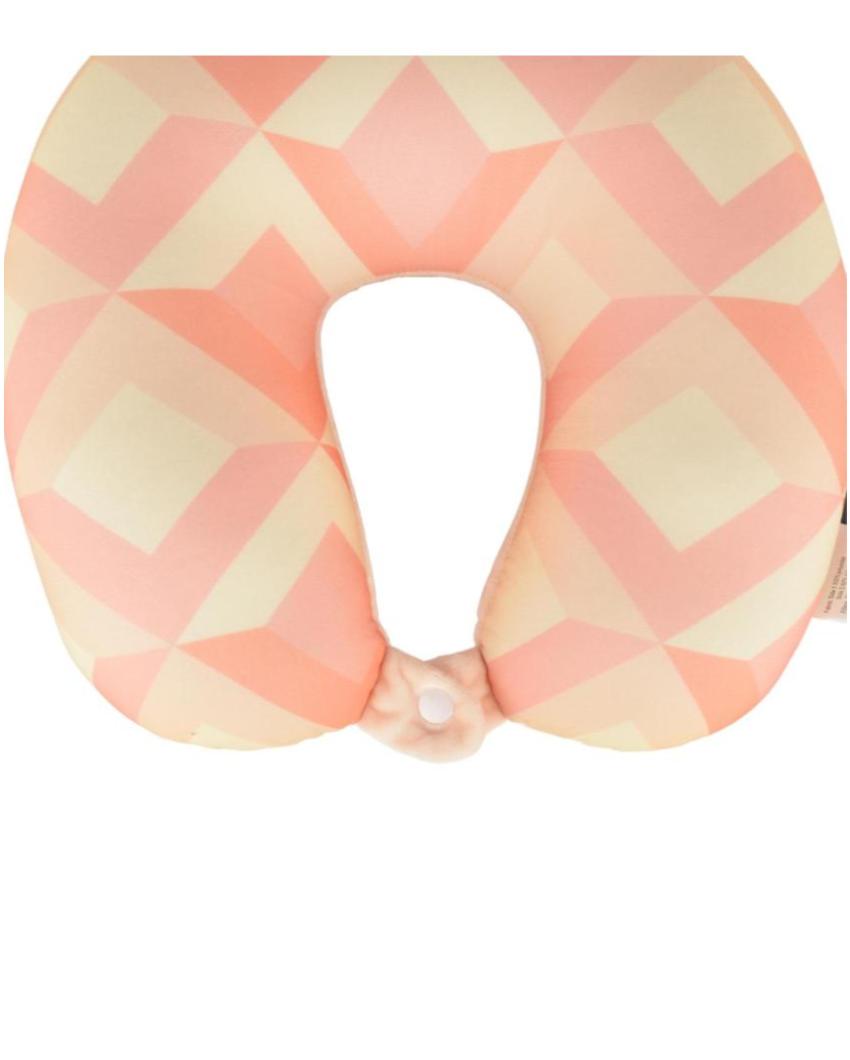 Comfortable Full Head Support Micro Beads Soft Neck Pillow | 9 x 2 inches