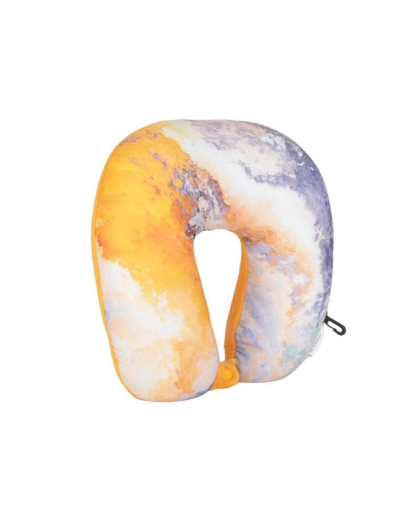 Plush Full Head Support Micro Beads Soft Neck Pillow | 9 x 2 inches