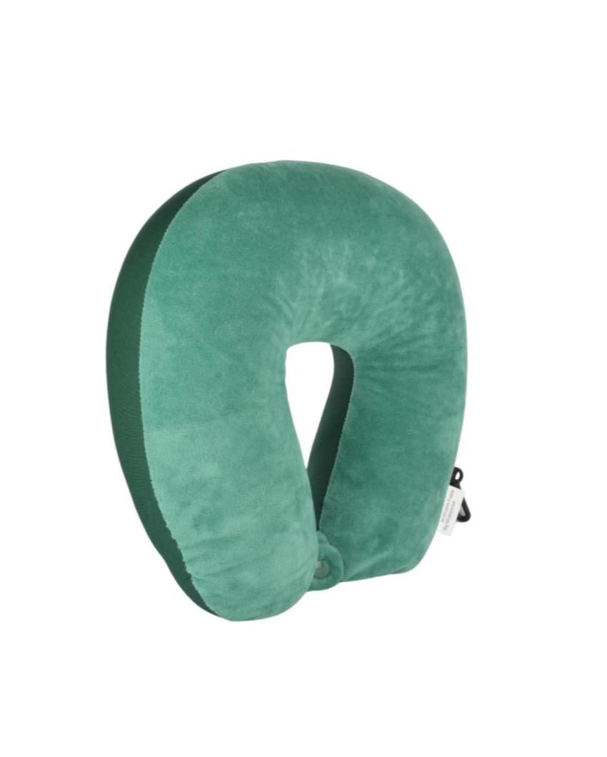 Ergonomic Full Head Support Memory Foam Soft Neck Pillow | 9 x 2 inches