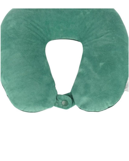 Ergonomic Full Head Support Memory Foam Soft Neck Pillow | 9 x 2 inches