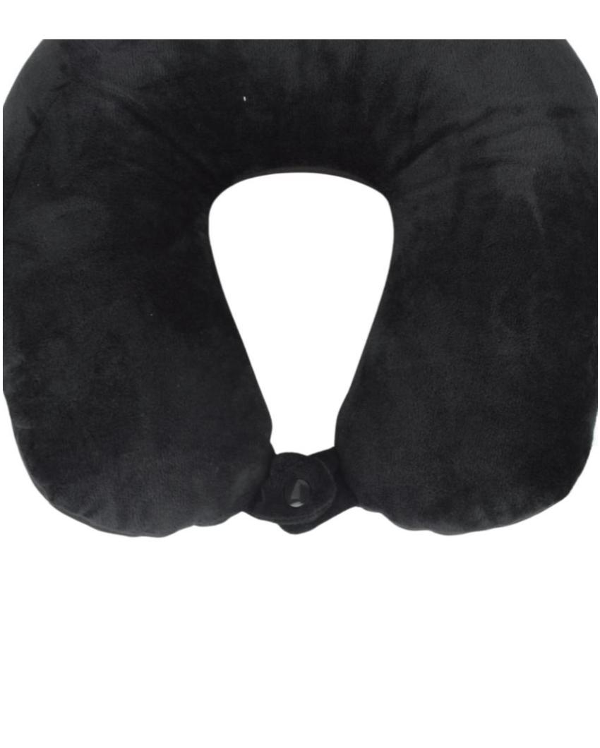 Ergonomic Full Head Support Memory Foam Soft Neck Pillow | 9 x 2 inches