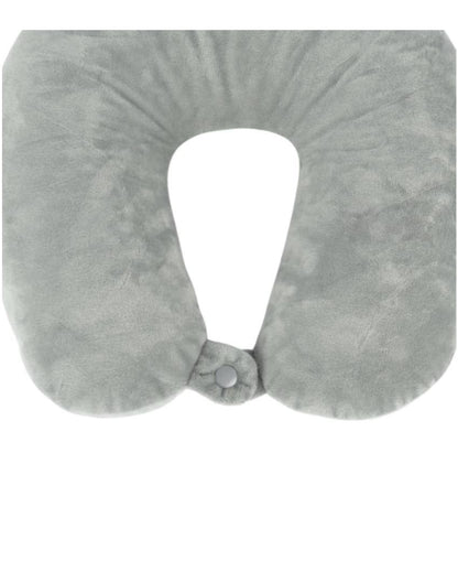 Ergonomic Full Head Support Memory Foam Soft Neck Pillow | 9 x 2 inches