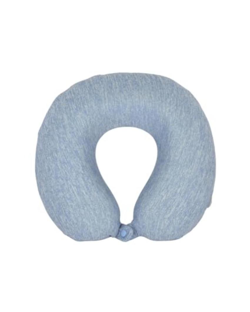 Gentle Full Head Support Memory Foam Soft Neck Pillow | 9 x 2 inches