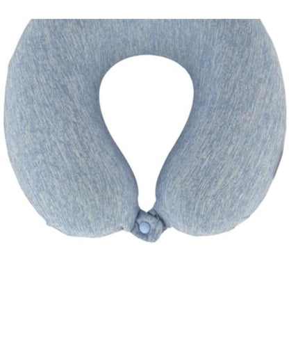 Gentle Full Head Support Memory Foam Soft Neck Pillow | 9 x 2 inches