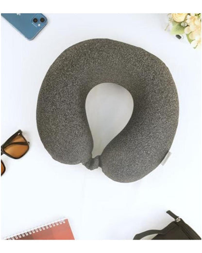 Gentle Full Head Support Memory Foam Soft Neck Pillow | 9 x 2 inches