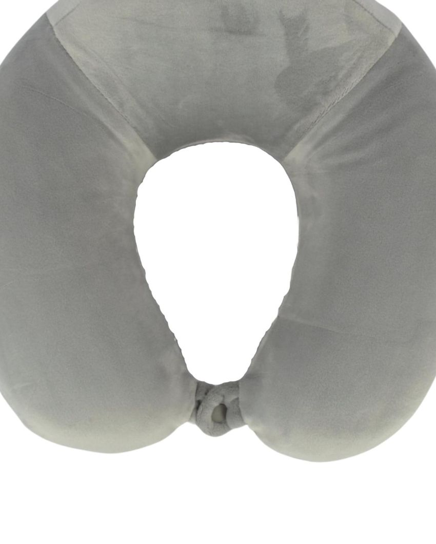 Restful Full Head Support Memory Foam Soft Neck Pillow | 9 x 2 inches