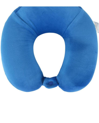 Restful Full Head Support Memory Foam Soft Neck Pillow | 9 x 2 inches