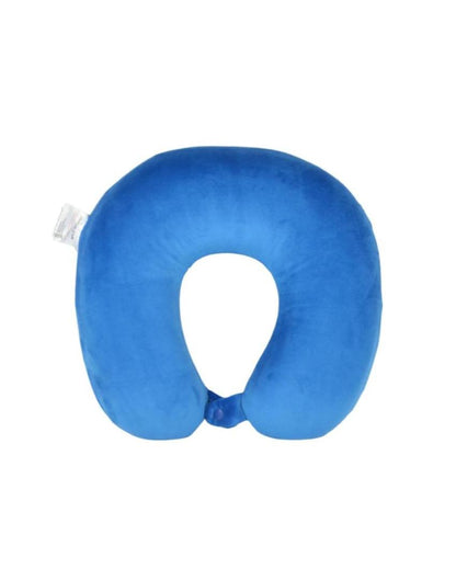 Restful Full Head Support Memory Foam Soft Neck Pillow | 9 x 2 inches