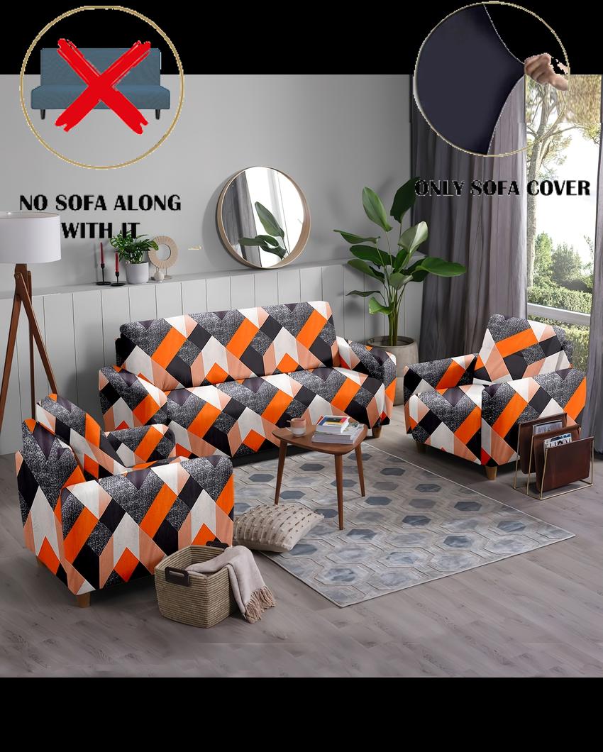 ONLY SOFA COVER | Agro One Three Seater And Two Single Seater Polyester Sofa Cover