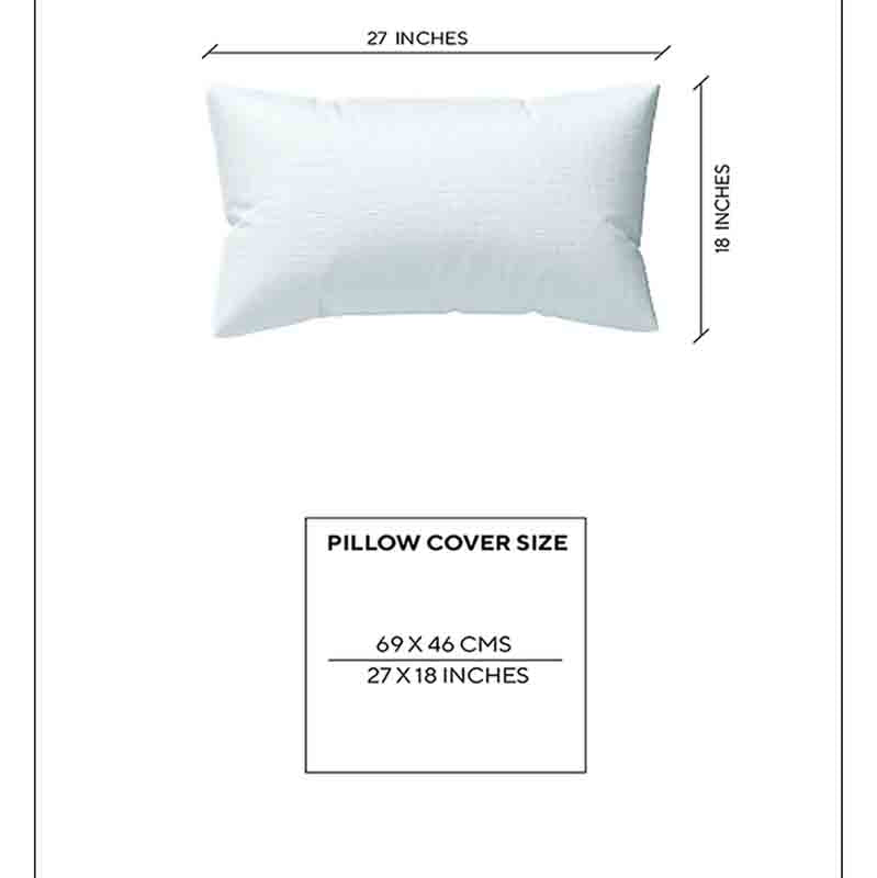 Blue Kullu Patti Pillow Cover Default Title