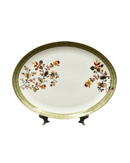 Bloom Porcelain Dinner Set | Set of 21