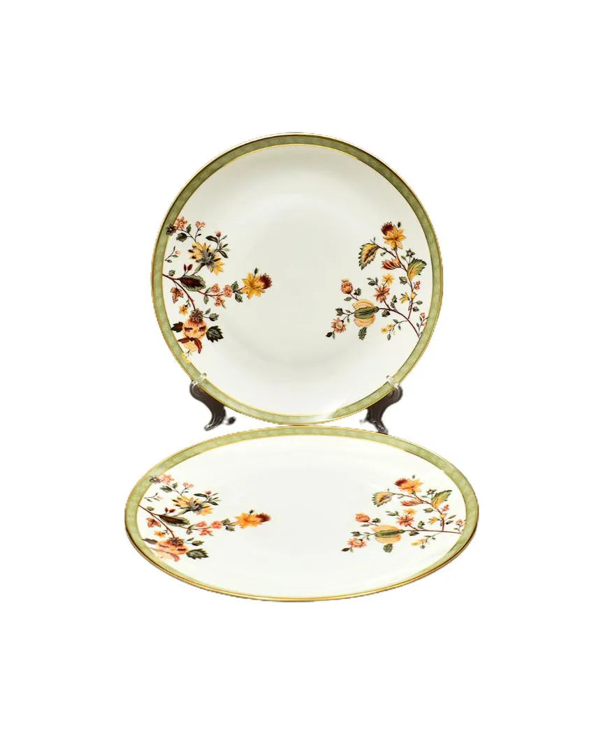 Bloom Porcelain Dinner Set | Set of 21