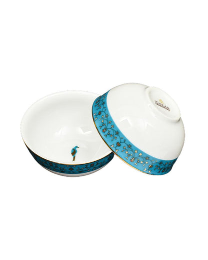 Mavi Porcelain Dinner Set | Set of 21