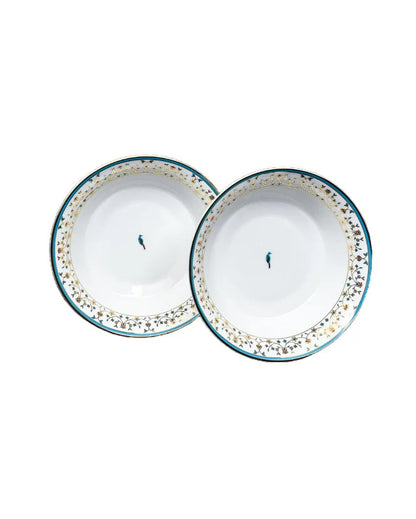 Mavi Porcelain Dinner Set | Set of 21