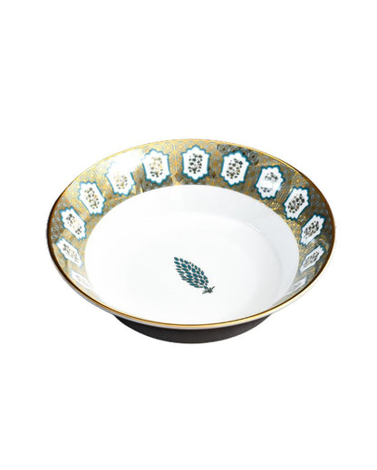 Chinar Porcelain Dinner Set | Set of 21