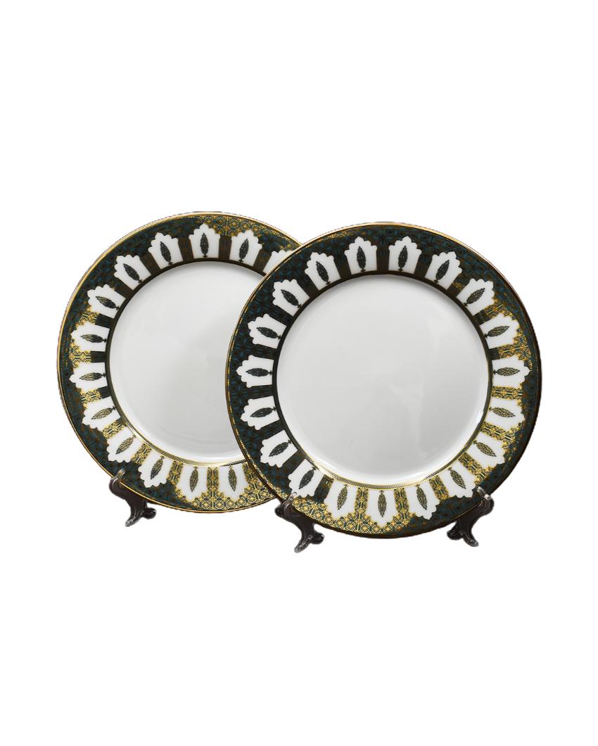 Chinar Porcelain Dinner Set | Set of 21