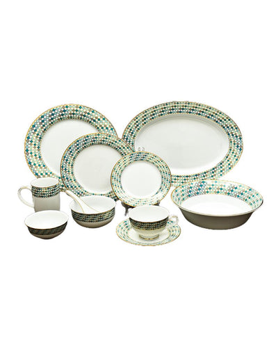 Christolite Porcelain Dinner Set | Set of 21