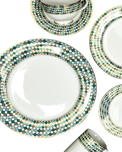 Christolite Porcelain Dinner Set | Set of 33