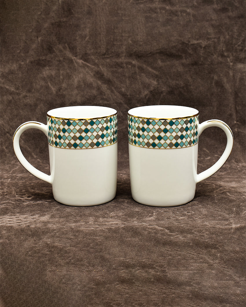 Christolite Slim Porcelain Mugs | Set of 6