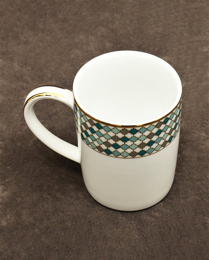 Christolite Slim Porcelain Mugs | Set of 6