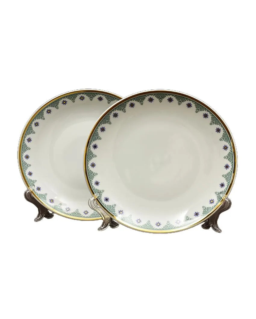 Isabella Gold Porcelain Dinner Set | Set of 21