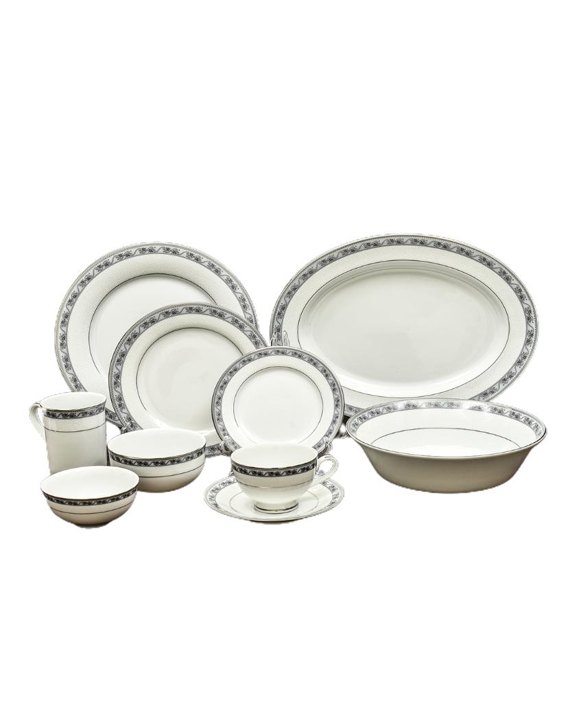 Mariella Porcelain Dinner Set | Set of 21