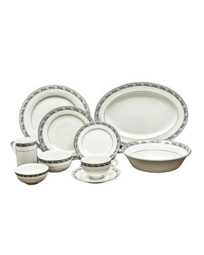 Mariella Porcelain Dinner Set | Set of 21