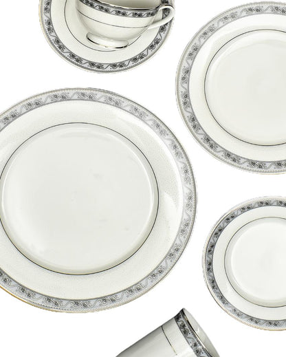 Mariella Porcelain Dinner Set | Set of 21