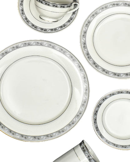 Mariella Porcelain Dinner Set | Set of 33