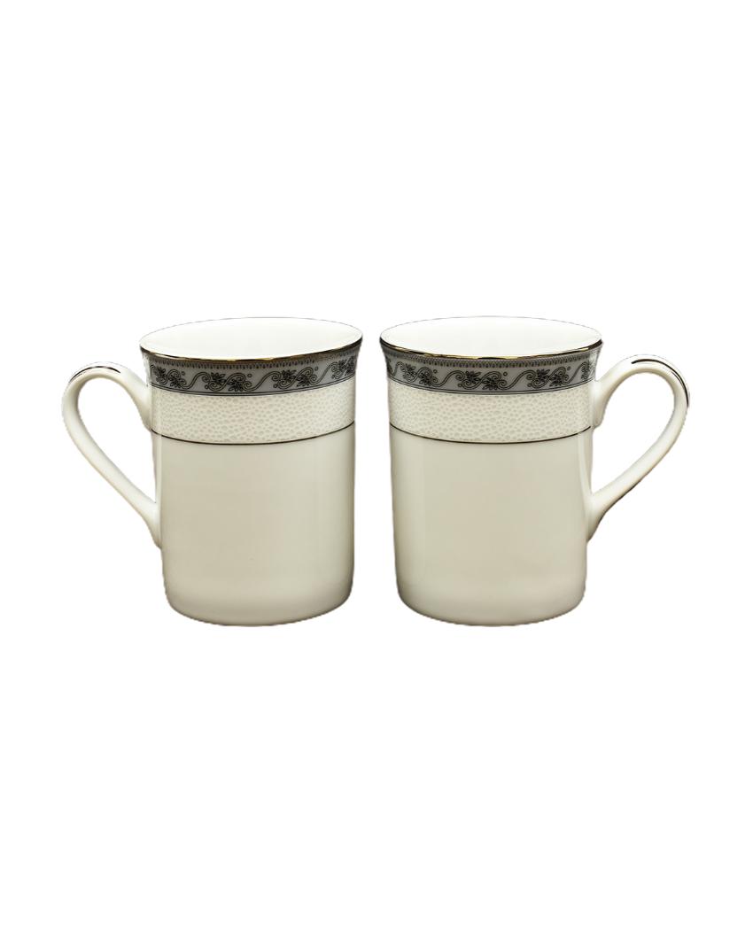 Mariella Classic Porcelain Mugs | Set of 6