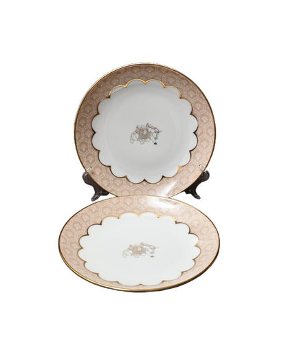 Peach Legacy Porcelain Dinner Set | Set of 21