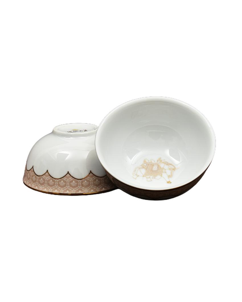 Peach Legacy Porcelain Dinner Set | Set of 21