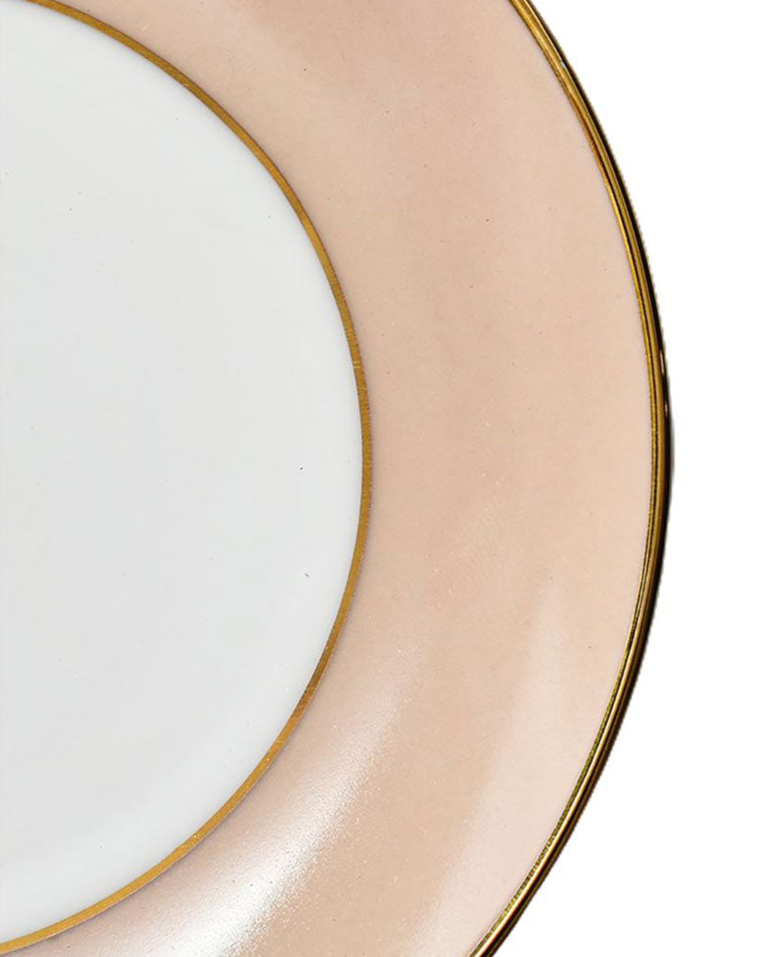 Peach Legacy Porcelain Dinner Set | Set of 21