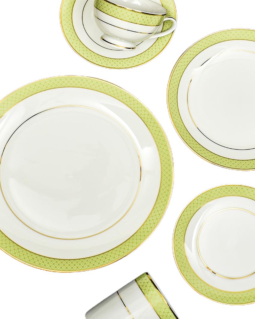 Princely Porcelain Dinner Set | Set of 21