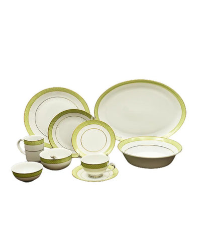 Princely Porcelain Dinner Set | Set of 33