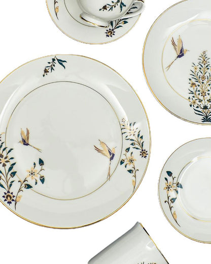 Shahi Porcelain Dinner Set | Set of 21