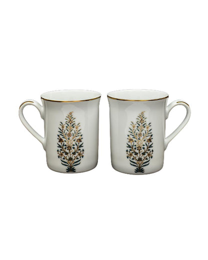 Shahi Classic Porcelain Mugs | Set of 6