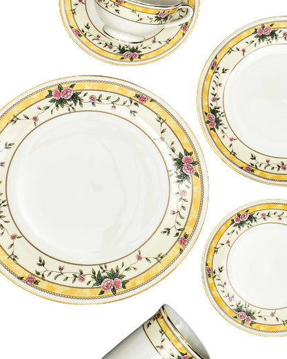 Yesenia Porcelain Dinner Set | Set of 21