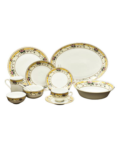 Yesenia Porcelain Dinner Set | Set of 33