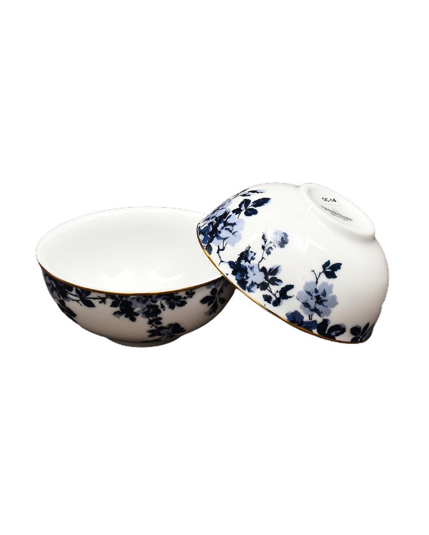 Zeneta Leaves Porcelain Dinner Set | Set of 21