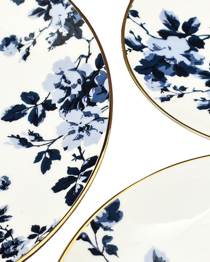 Zeneta Leaves Porcelain Dinner Set | Set of 33