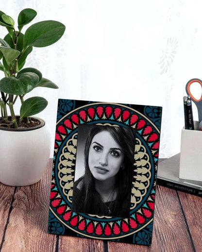 Timeless Mandala Design Multicolor Photo Frame | 9 x 7 inches