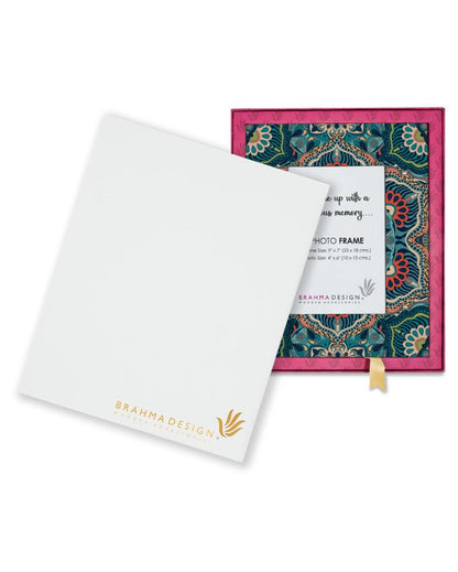 Exquisite Sheesha Design Multicolor Photo Frame | 9 x 7 inches