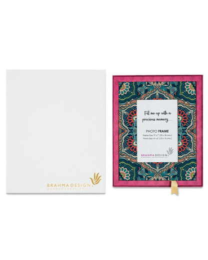 Exquisite Sheesha Design Multicolor Photo Frame | 9 x 7 inches