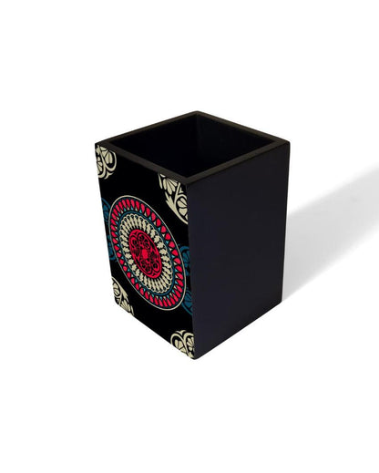 Classic Mandala Design Multicolor Pen Holder | 3 x 4 inches