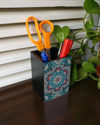 Exquisite Sheesha Design Multicolor Pen Holder | 3 x 4 inches