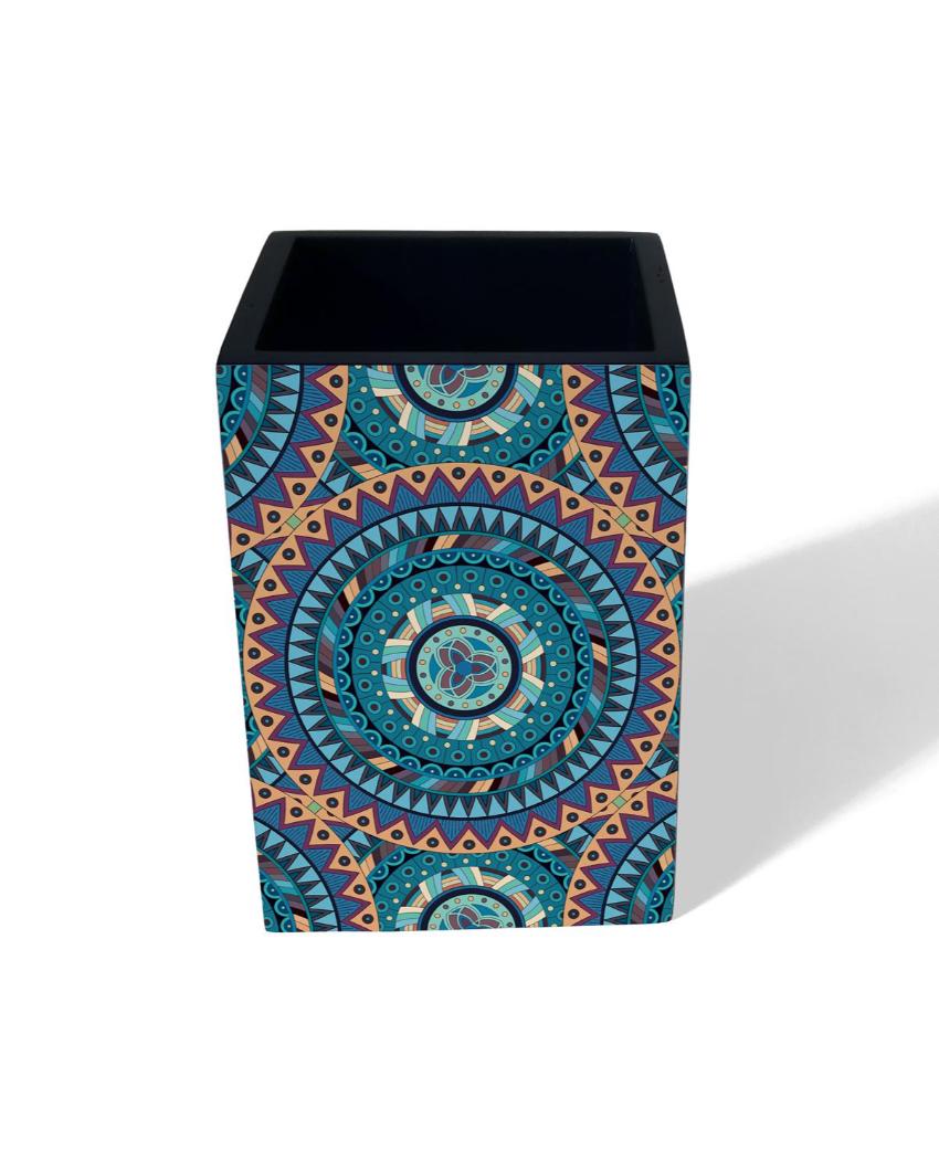 Sophisticated Mandala Design Multicolor Pen Holder | 3 x 4 inches