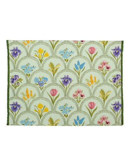 Beautiful Phool Cotton Printed Placemats | 13 x 19 inches