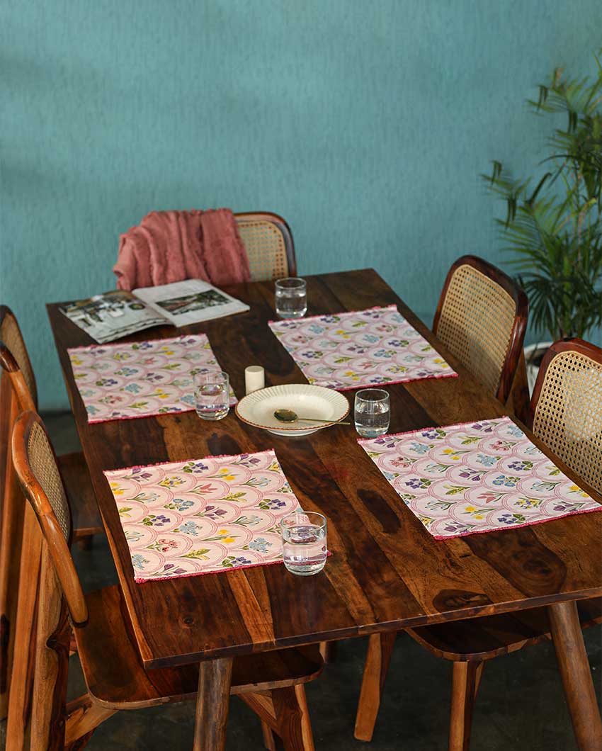 Phool Printed Cotton Placemats | 13 x 19 inches