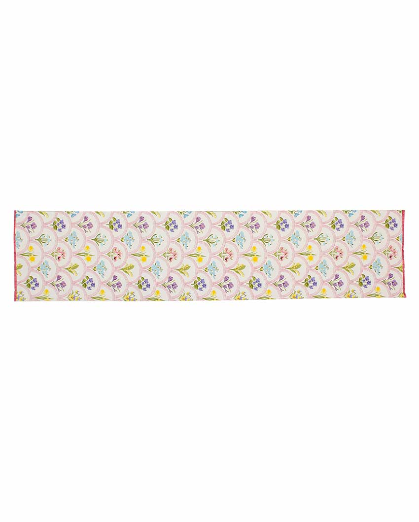 Elegant Phool Design Table Runner | 13 x 59 inches